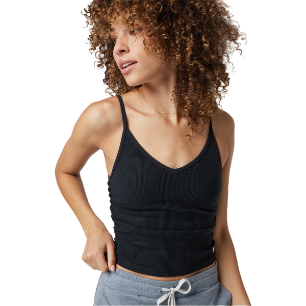 Women's Rib Ruched Tank