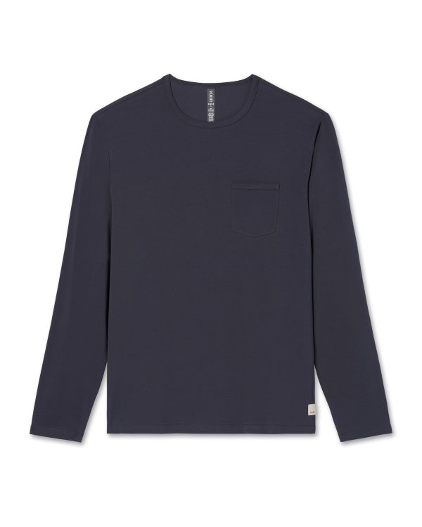 Men's Long Sleeve Feather Tee