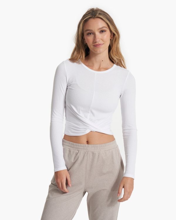 Long Sleeve Cove Twist Tee